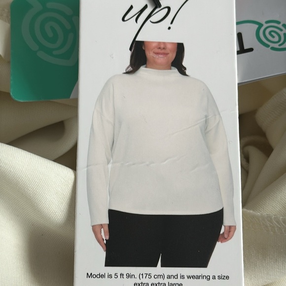 Up sweat shirt white crew neck brand new with tags XXL - Picture 7 of 7